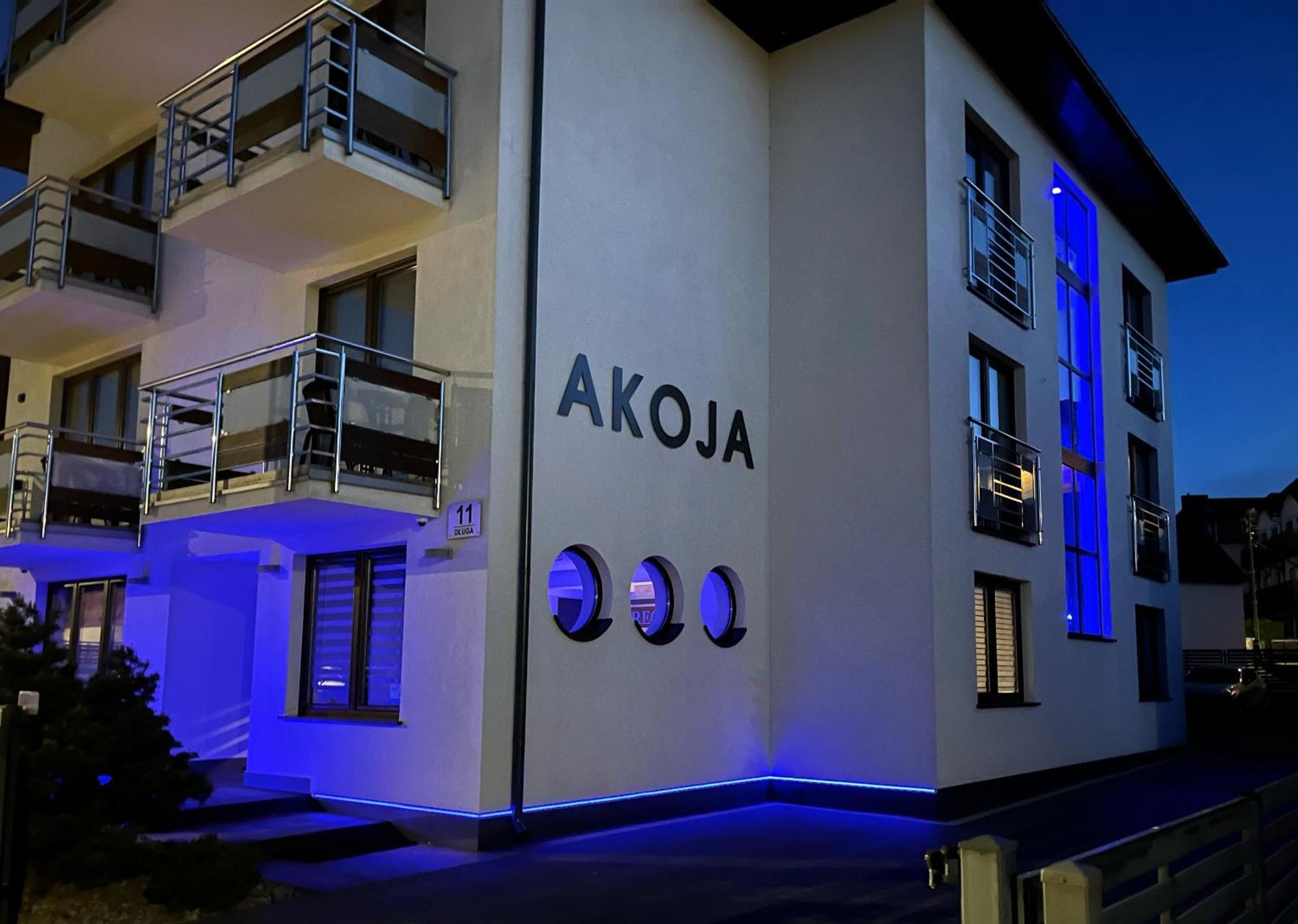 Akoja Bed & Breakfast Wladyslawowo Exterior photo